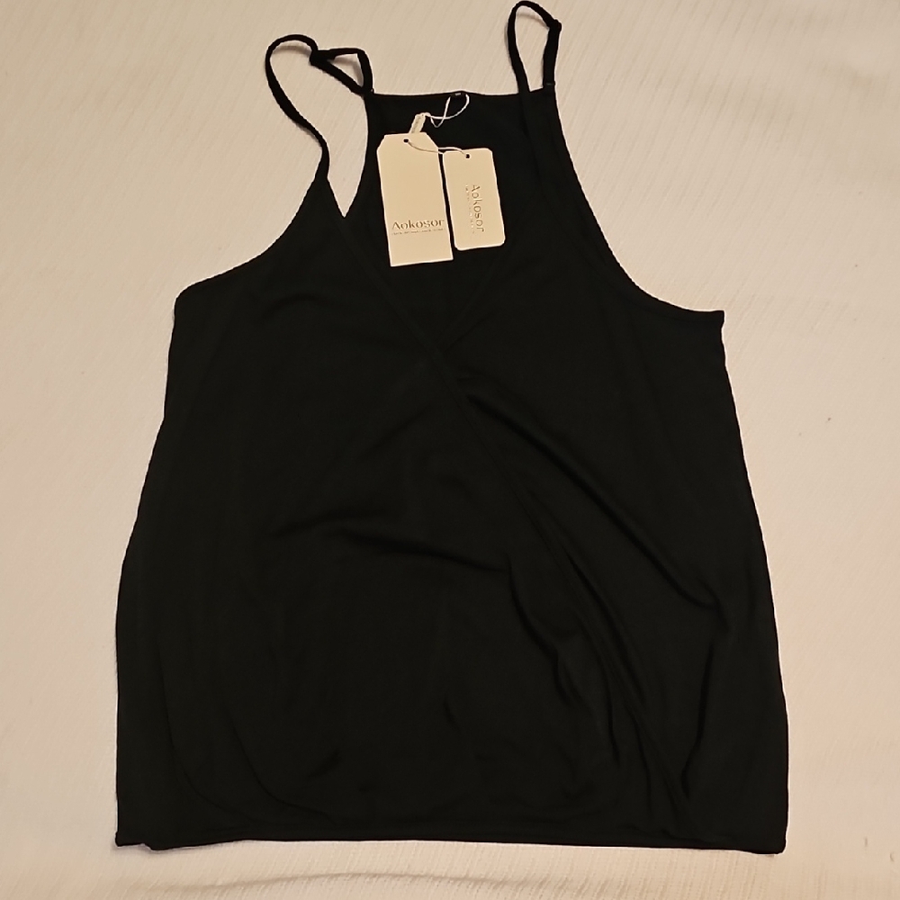 Aokosor Elegant Black Camisole